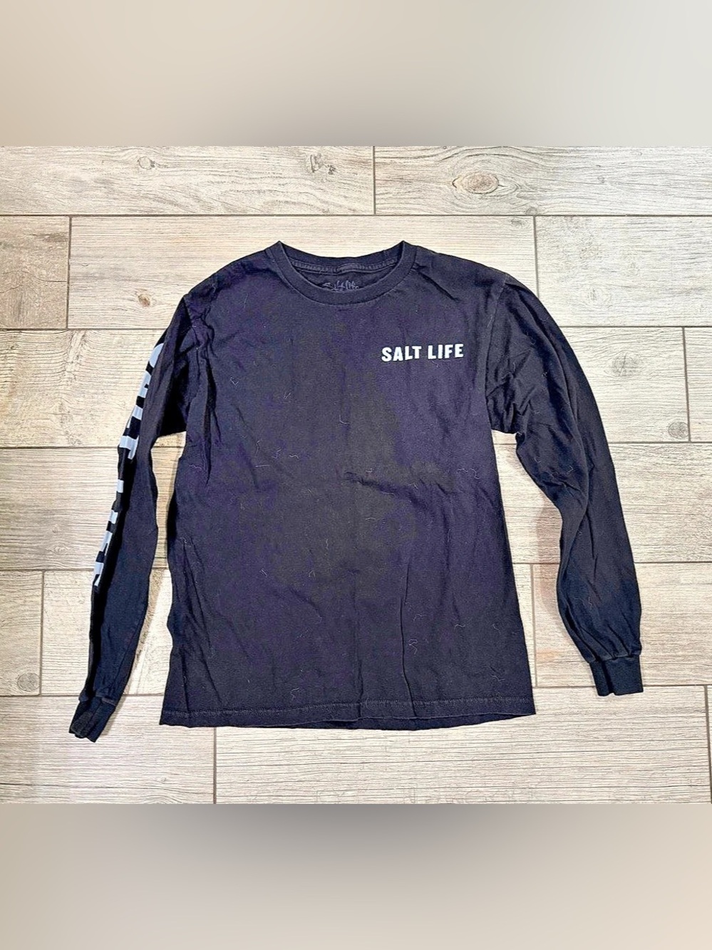 Salt Life Black Long Sleeve Tee